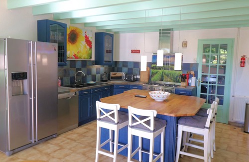 Taillecavat Casa | Hermoso granero convertido, capacidad para 10 personas, piscina privada y jardín con maravillosas vistas