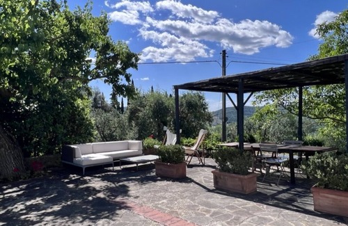Rignano sull'Arno Casa | Beautiful country house on Tuscan hill, breathtaking views, near Florence.