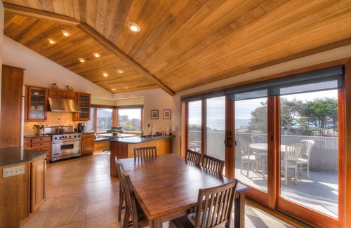 Sea Ranch Casa | Beautiful decor throughout this 3 BR/3.5 bath home with dramatic ocean views