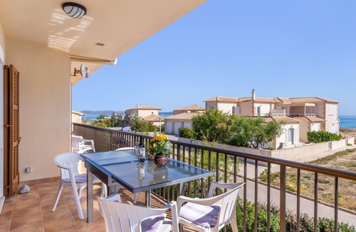 Son Serra de Marina Cabaña | Hermosa casa en primera línea de playa para hasta 6 personas en Mallorca🏖️