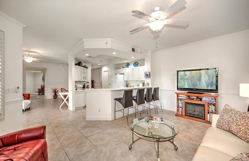 Naples Villa | Beautiful First-floor, End Unit, Coach Home in Fiddler's Creek, Naples, FL