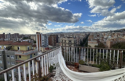 Sants Apartamento | Beautiful flat in Barcelona with amazing terrace and views, super well located.