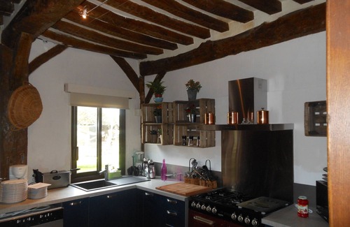 Manneville-sur-Risle Casa | HERMOSA CASA NORMANA DE 12 HABITACIONES EN UN CASO DE VERDE