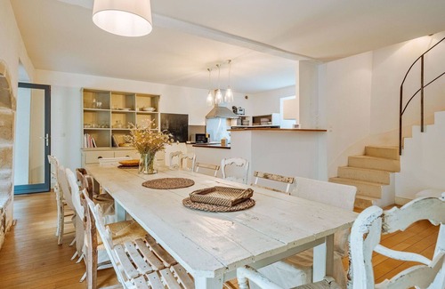 Saint-Briac-sur-Mer Villa | Estupenda casa de vacaciones privada con WIFI, TV, terraza, mascotas permitida y aparcamiento