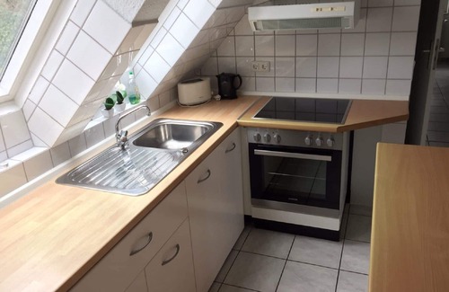 Bockel Apartamento | Hermoso y acogedor apartamento en Gyhum-Bockel en la idílica ubicación A1 con Waldblic