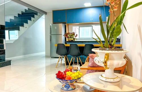 Boituva Apartamento | BEAUTIFUL FULL DUPLEX APARTMENT, WITH GOURMET AREA + HOME OFFICE