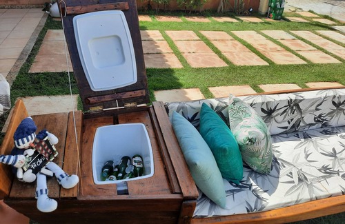 Mosqueiro Casa | Beautiful furnished 5-suite beach house with swimming pool in gated sea front community.