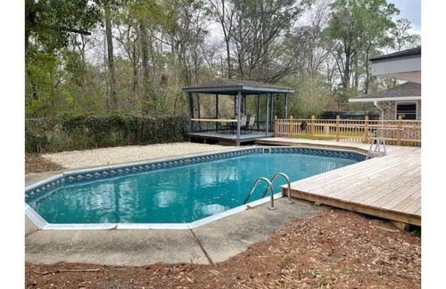 Shenandoah Casa | Beautiful home away from home! Relax, swim, sit by the fire!