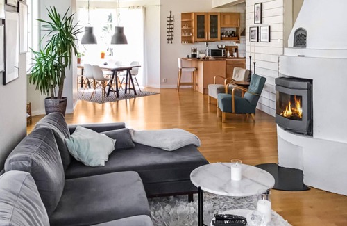Gavle O Casa | Preciosa casa en Gävle con sauna