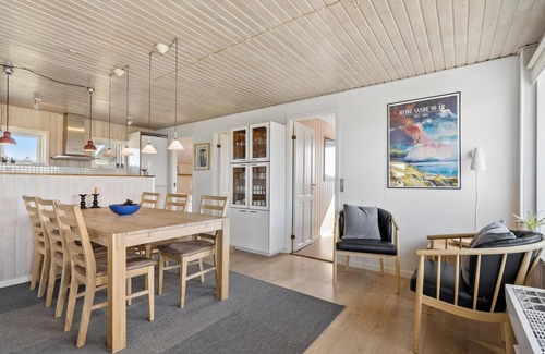 Bjerregard Strand Casa | Acogedora casa en Hvide Sande con sauna