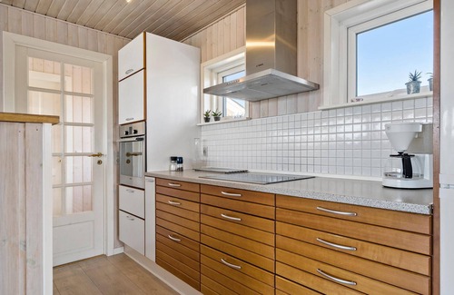 Bjerregard Strand Casa | Acogedora casa en Hvide Sande con sauna