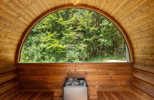 Helberskov Strand Casa | Preciosa casa en Hadsund con sauna