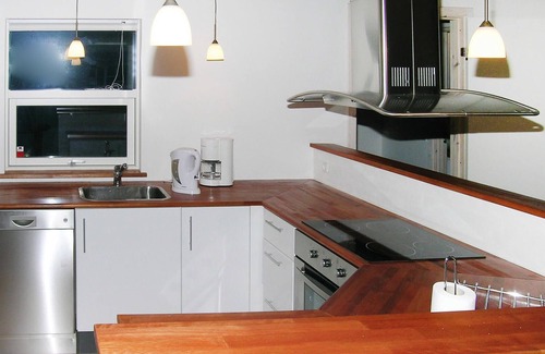 Bratten Strand Casa | Impresionante casa en Jerup con sauna
