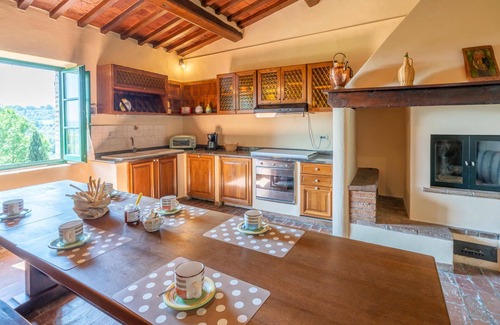 Sarteano Casa | Preciosa casa en Sarteano con WiFi