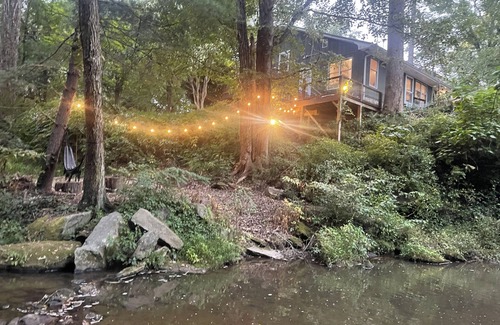 Hendersonville Casa | Beautiful home on private waterfall just minutes to downtown Asheville.