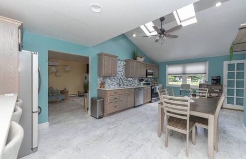 Lake Luzerne-Hadley Casa | Beautiful home on the river with Private Dock.