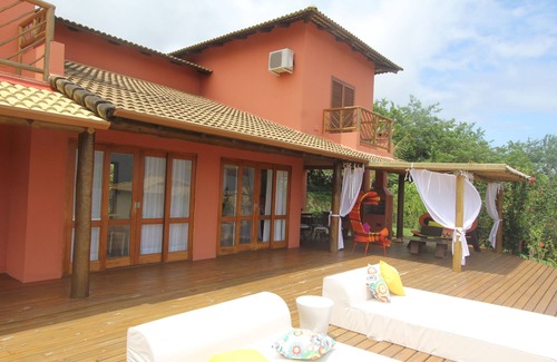 Veloso Casa | Hermosa casa vista al mar en condominio cerrado playa corral