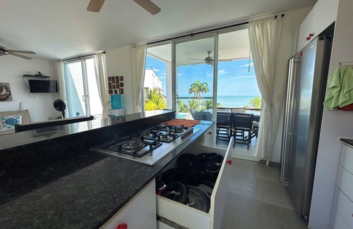 Región costera Casa | Hermosa casa con vista al mar en Jama Campay