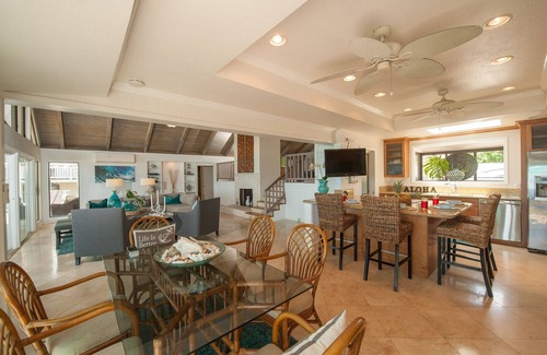 Pupukea Casa | Hermoso estilo isleño frente al mar con aire acondicionado y terraza cubierta