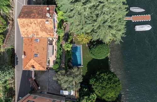 Laglio Villa | chalet de vacaciones Italia, lagos italianos, Lago de Como, Lombardía, gran villa, junto al lago, en el lago Como, wi-fi, aire