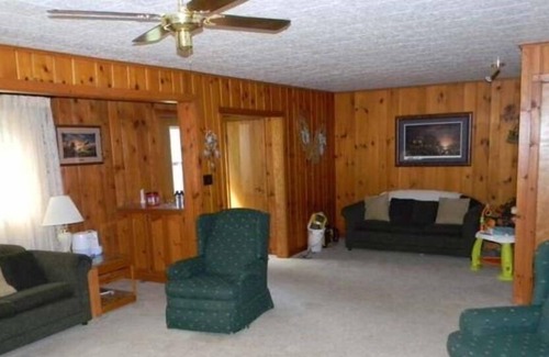 Elcho Casa | Lago Hermoso frente interno - Elcho, WI
