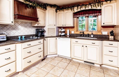 Sunrise Beach Casa | Beautiful Lakefront Lodge w/ Private Dock and Amazing 180 View from Two Decks