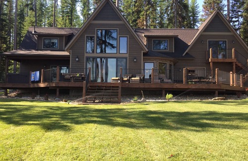 Seeley Lake Cabina | Hermoso Lakefront Lodge en Placid Lake