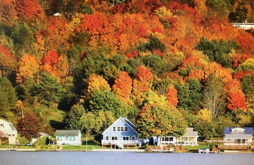 Lime Lake-Machias Casa | Hermosa casa de vacaciones frente al lago en Limelake. Cerca de Ellicottville.