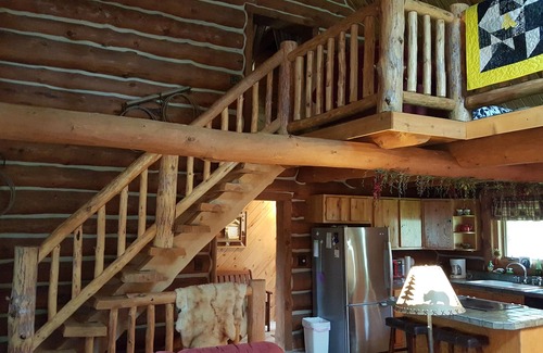 Custer Cabina | Cabin Entrar hermosa de la apartada 14 Acres