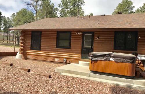 Colorado Springs Casa | Hermosa casa de madera en el bosque negro, perro amable! Las maravillas de invierno.