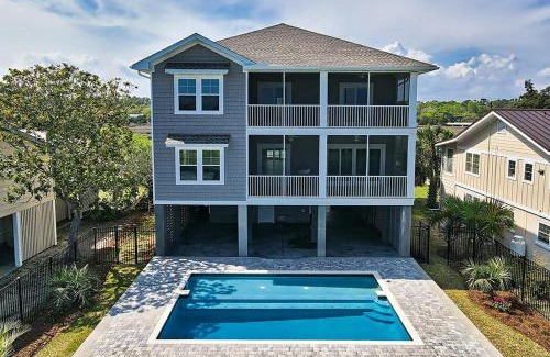 Litchfield by the Sea Casa | Beautiful Marshview home with 7 Bedrooms