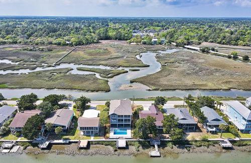 Litchfield by the Sea Casa | Beautiful Marshview home with 7 Bedrooms