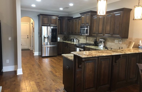 Riverwood Plantation Casa | Alquiler de la hermosa Semana Nacional de Maestros de Augusta en Evans, GA con piscina y jacuzzi