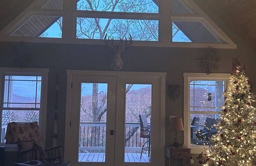 Swannanoa Casa | Nueva hermosa cabaña de montaña con vistas de 180 grados
