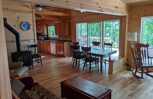 Birchwood Casa | Beautiful newly-renovated lake home on Big Chetac Lake