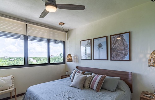 Downtown Holbox Apartamento | Beautiful Ocean View 2 BR Apartment in Punta Cocos