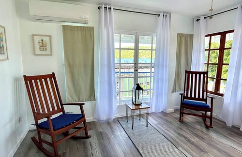 Culebra Pueblo Casa | Beautiful ocean view 4-bedroom house with AC in the island of Culebra PR