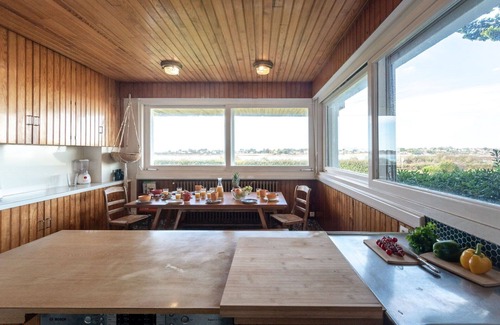 Saint-Philibert Villa | Estupenda casa de vacaciones privada para 13 personas con WIFI, TV, terraza y mascotas permitida