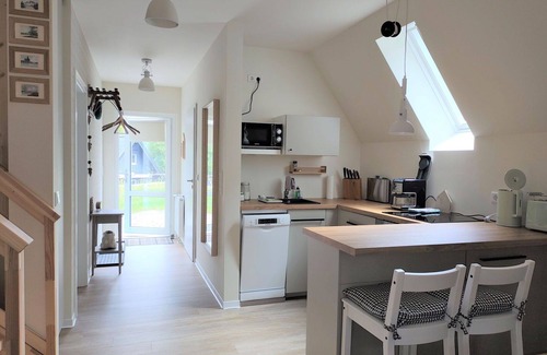 Bad Arolsen Casa | Maravillosa casa de vacaciones privada para 6 personas con WIFI, TV y terraza