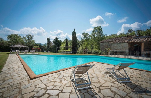 Bucine Villa | Casa de vacaciones privada con piscina privada, WIFI, veranda, vista panorámica, aparcamiento