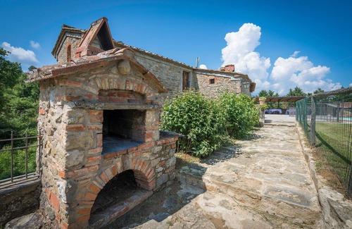 Bucine Villa | Casa de vacaciones privada con piscina privada, WIFI, veranda, vista panorámica, aparcamiento