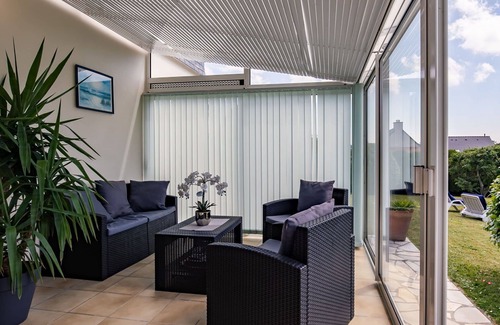 Pleumeur-Bodou Casa | Preciosa casa de vacaciones privada con WIFI, TV, terraza, mascotas permitida y aparcamiento