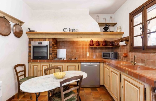 Le Tignet Casa | Casa de vacaciones privada con piscina privada, WIFI, TV, terraza, vista panorámica, aparcamiento