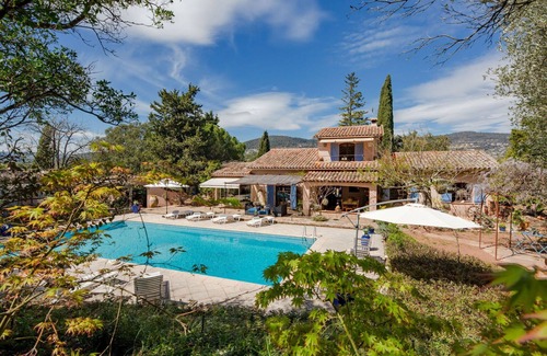 Le Tignet Casa | Casa de vacaciones privada con piscina privada, WIFI, TV, terraza, vista panorámica, aparcamiento