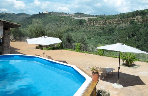 Cipressa Casa | Casa de vacaciones privada con piscina privada, A/C, WIFI, TV, terraza, vista panorámica