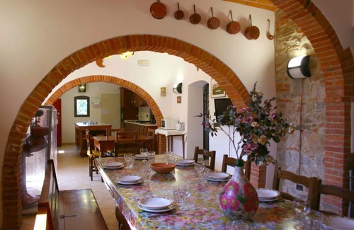 Santa Maria Villa | Casa de vacaciones privada con WIFI, piscina privada, TV, balcón, cerca de Montepulciano