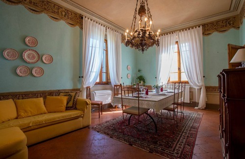 Fabbrica Villa | Estupenda casa de vacaciones privada con piscina, A/C, WIFI, TV, vista panorámica y aparcamiento