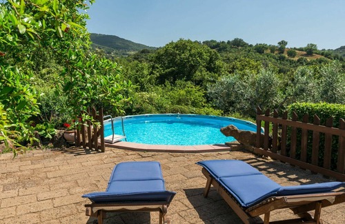 Scansano Casa | Casa de vacaciones privada con piscina privada, A/C, TV, terraza, vista panorámica, aparcamiento