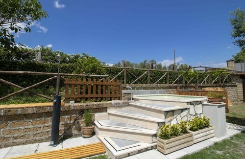 Vetralla Casa | Casa de vacaciones privada con A/C, piscina privada, WIFI, TV, terraza, vista panorámica