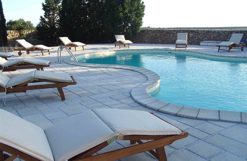 Nardo Villa | Casa de vacaciones privada con piscina privada, A/C, WIFI, TV, patio, vista panorámica